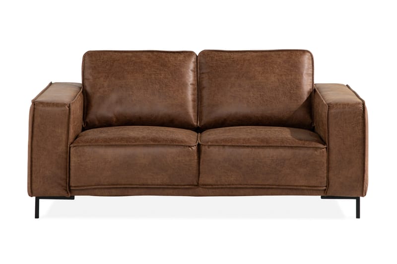 Akron 2-pers. sofa bonded læder, undefined