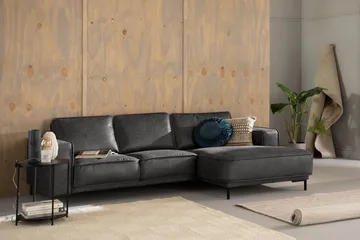 Akron 2-pers. Sofa med Diva højre bondedlæder - Møbler - Sofaer - Lædersofaer