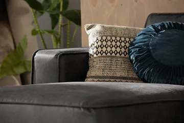Akron 2-pers. Sofa med Diva venstre bonded læder - Møbler - Sofaer - Lædersofaer