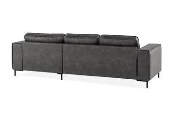 Akron 2-pers. Sofa med Diva højre bondedlæder - Møbler - Sofaer - Lædersofaer