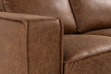 Akron 2-pers. Sofa med Diva venstre bonded læder - Møbler - Sofaer - Lædersofaer