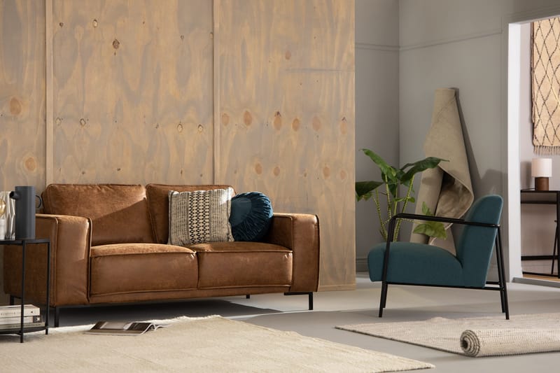 Akron 2-pers. sofa bonded læder - Møbler - Sofaer - Lædersofaer