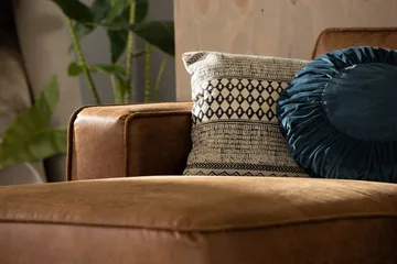 Akron 2-pers. Sofa med Diva venstre bonded læder - Møbler - Sofaer - Lædersofaer