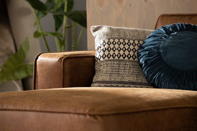 Akron 2-pers. Sofa med Diva venstre bonded læder - Møbler - Sofaer - Lædersofaer