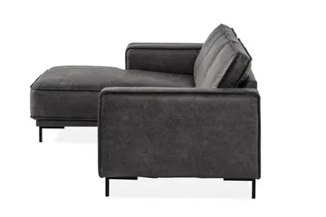 Akron 2-pers. Sofa med Diva venstre bonded læder - Møbler - Sofaer - Lædersofaer