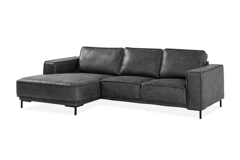 Akron 2-pers. Sofa med Diva venstre bonded læder - Møbler - Sofaer - Lædersofaer