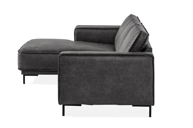 Akron 2-pers. Sofa med Diva venstre bonded læder - Møbler - Sofaer - Lædersofaer