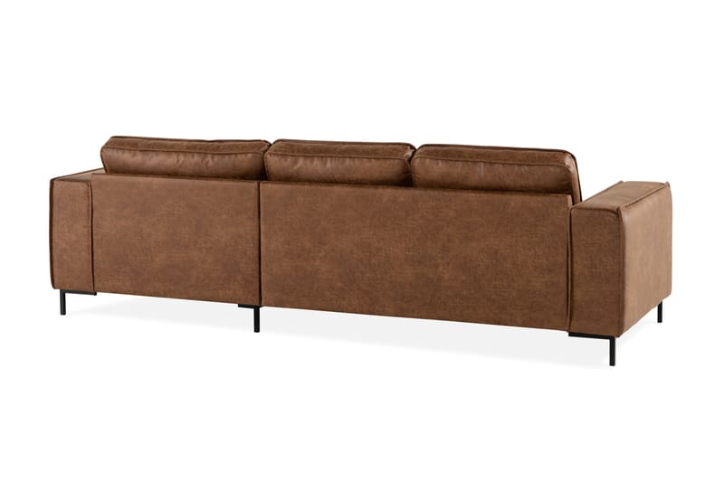 Akron 2-pers. Sofa med Diva højre bondedlæder - Møbler - Sofaer - Lædersofaer