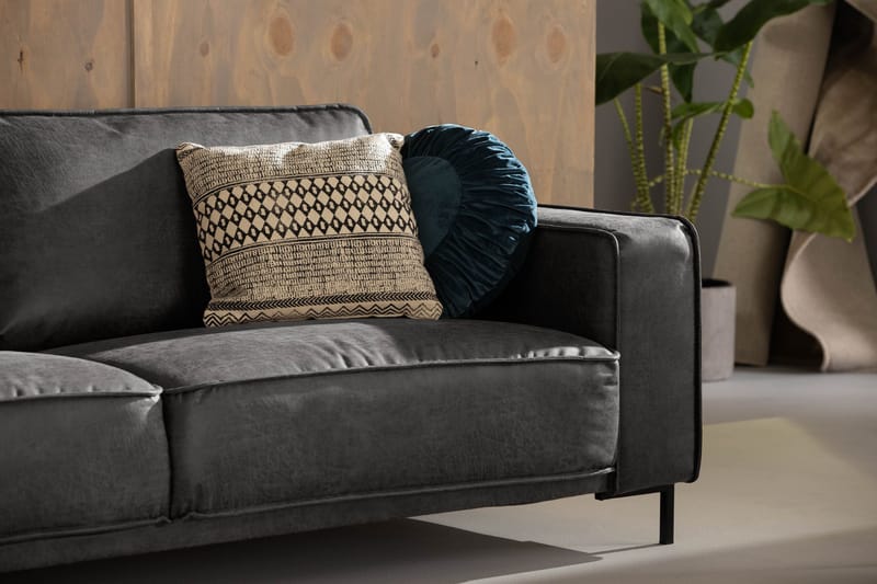 Akron 3-pers. sofa bonded læder - Møbler - Sofaer - Lædersofaer