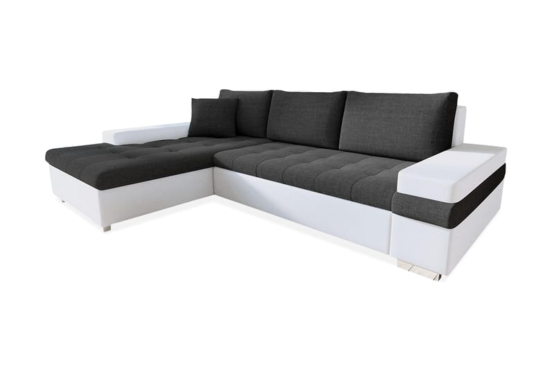 Bangkok Sovesofa med diva 274x182x83 cm - Sovesofaer - Sovesofa chaiselong - Lædersofaer