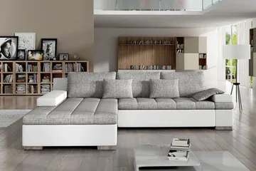 Bangkok Sovesofa med diva 310x175x83 cm - Møbler - Sofaer - Lædersofaer