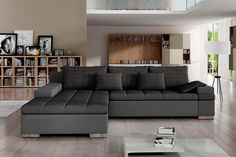 Bangkok Sovesofa med diva 310x175x83 cm - Møbler - Sofaer - Lædersofaer