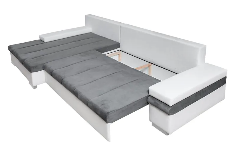 Bangkok Sovesofa med diva 310x175x83 cm - Møbler - Sofaer - Lædersofaer