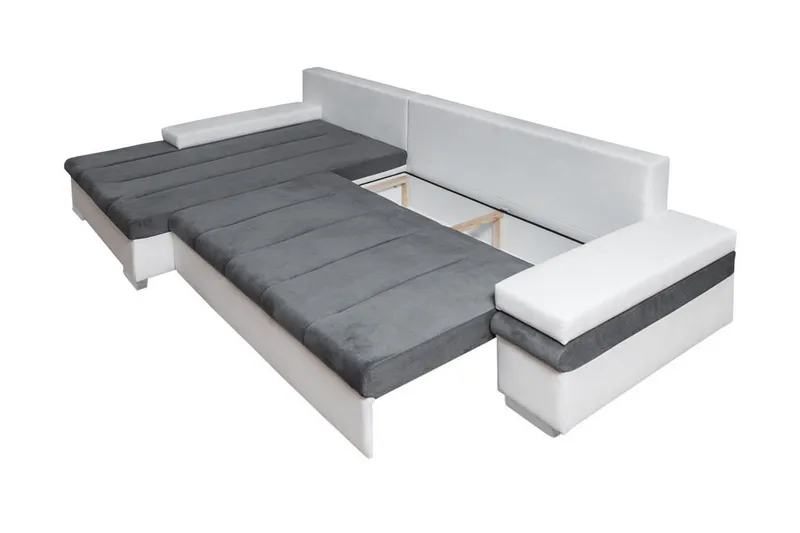 Bangkok Sovesofa med diva 310x175x83 cm - Møbler - Sofaer - Lædersofaer