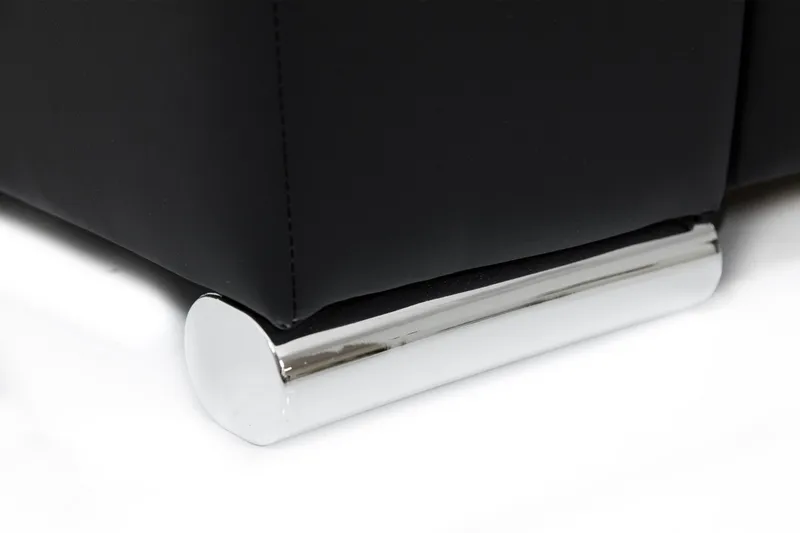 Camior Chaiselong Sovesofa 4-pers Venstre Kunstlæder - Beige/Brun - Møbler - Sofaer - Lædersofaer