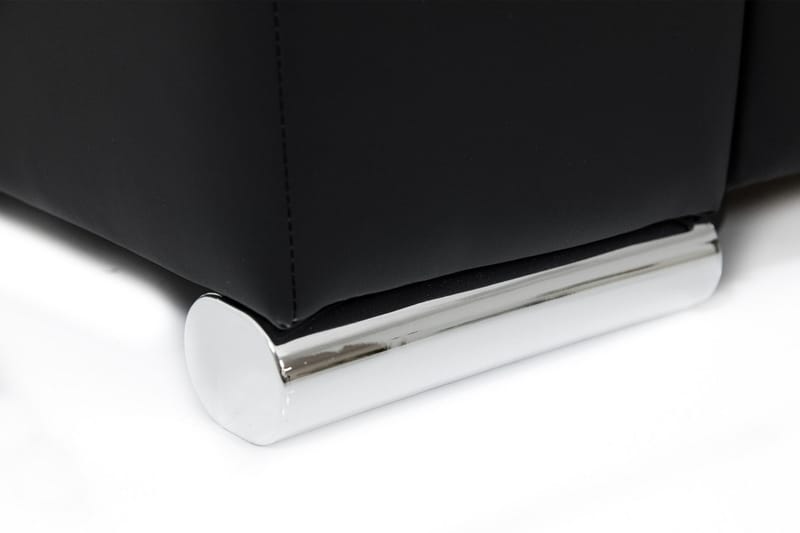 Camior Chaiselong Sovesofa 4-pers Højre Kunstlæder - Brun/Beige - Møbler - Sofaer - Lædersofaer