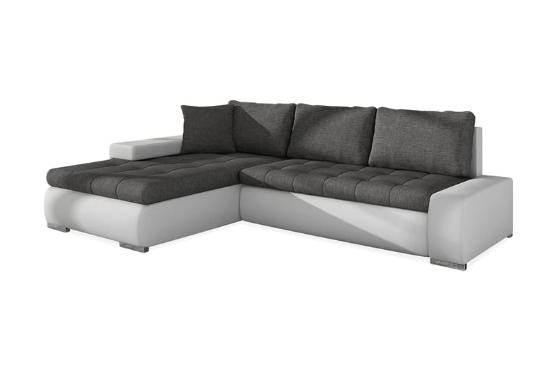 Cerys Sovesofa med diva 265x185x85 cm - Sovesofaer - Sovesofa chaiselong - Lædersofaer