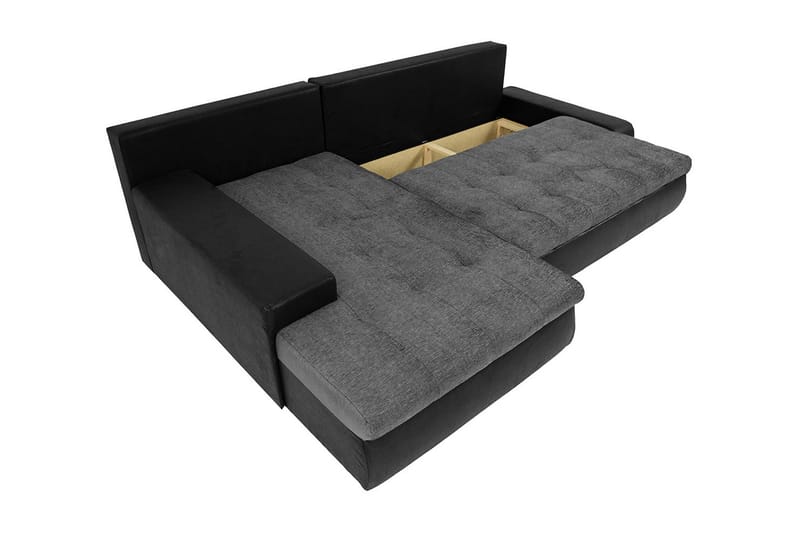 Cerys Sovesofa med diva 265x185x85 cm - Møbler - Sofaer - Lædersofaer