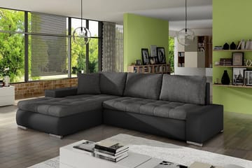 Cerys Sovesofa med diva 265x185x85 cm - Møbler - Sofaer - Sovesofaer - Sovesofa chaiselong
