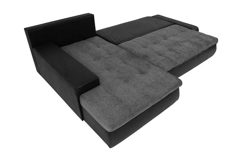 Cerys Sovesofa med diva 265x185x85 cm - Møbler - Sofaer - Lædersofaer
