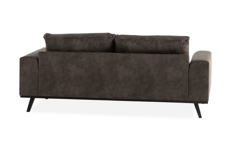 Copenhagen 2-personers Sofa i Kunstlæder - Mørkegrå - Møbler - Sofaer - Lædersofaer