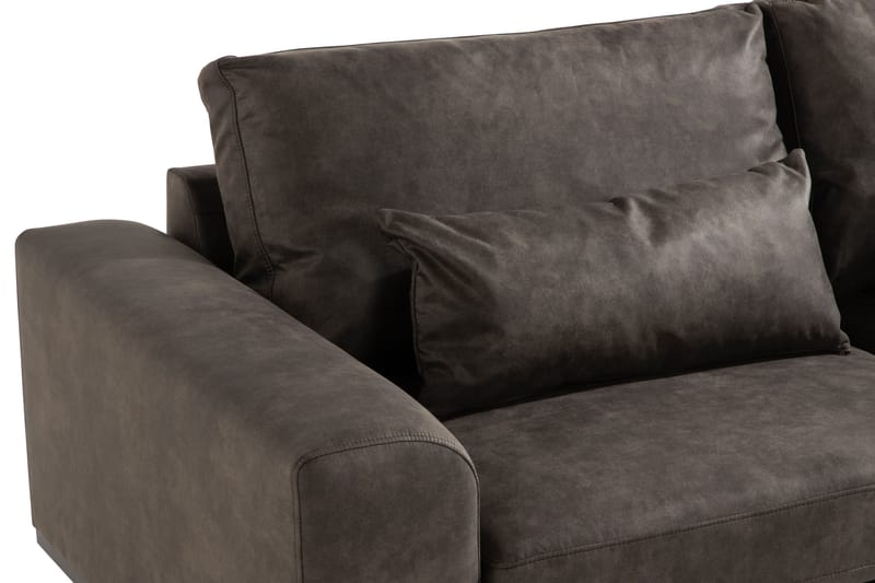 Copenhagen 2-personers Sofa i Kunstlæder - Mørkegrå - Møbler - Sofaer - Lædersofaer