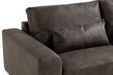 Copenhagen 2-personers Sofa i Kunstlæder - Mørkegrå - Møbler - Sofaer - Lædersofaer