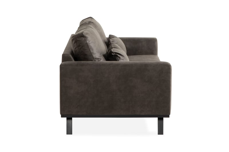 Copenhagen 2-personers Sofa i Kunstlæder - Mørkegrå - Møbler - Sofaer - Lædersofaer