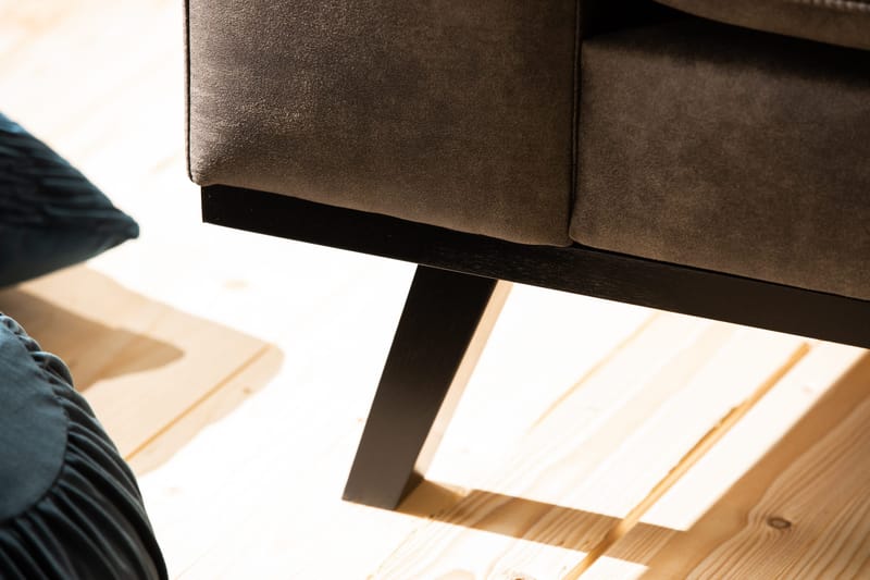 Copenhagen 2-personers Sofa i Kunstlæder - Mørkegrå - Møbler - Sofaer - Lædersofaer