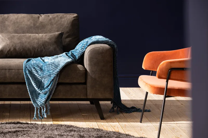 Copenhagen 3-personers Sofa i Kunstlæder - Mørkegrå - Møbler - Sofaer - Lædersofaer