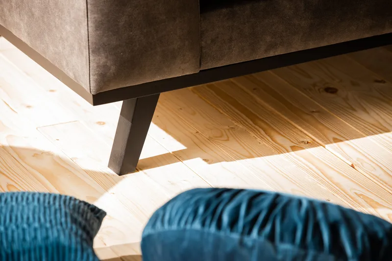 Copenhagen 3-personers Sofa i Kunstlæder - Mørkegrå - Møbler - Sofaer - Lædersofaer