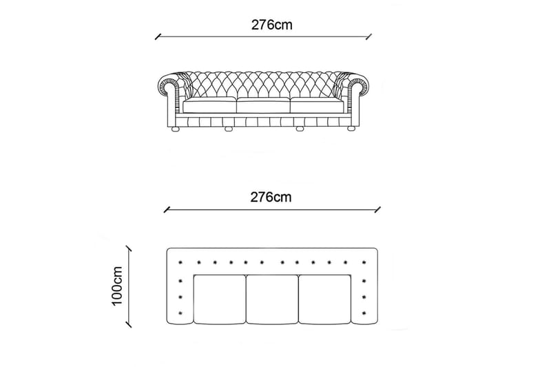 Cupon 4-personers sofa - Lædersofaer - 4 personers sofa