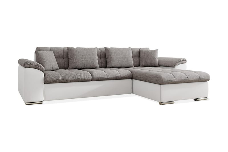 Diana Sovesofa med diva 280x160x76 cm - Sovesofaer - Sovesofa chaiselong - Lædersofaer