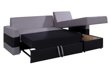 Gordia Sovesofa med diva 234x82x156 cm - Møbler - Sofaer - Sovesofaer - Sovesofa chaiselong