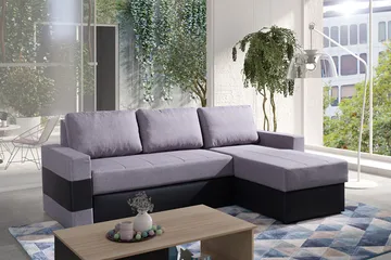 Gordia Sovesofa med diva 234x82x156 cm - Møbler - Sofaer - Sovesofaer - Sovesofa chaiselong