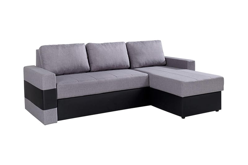 Gordia Sovesofa med diva 234x82x156 cm - Møbler - Sofaer - Lædersofaer