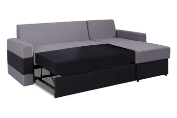 Gordia Sovesofa med diva 234x82x156 cm - Møbler - Sofaer - Sovesofaer - Sovesofa chaiselong