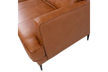 Leo Sofa Lysebrun - Møbler - Sofaer - Lædersofaer