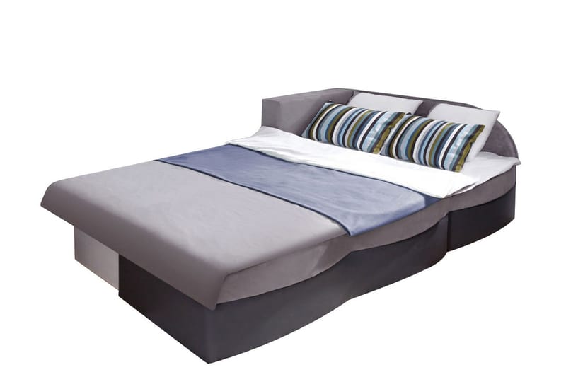 Lido Hjørnesovesofa 202x145x86 cm - Lilla - Møbler - Sofaer - Lædersofaer