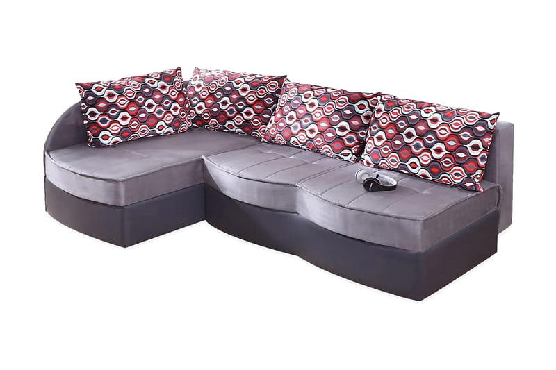 Lido Hjørnesovesofa 202x145x86 cm - Møbler - Sofaer - Lædersofaer