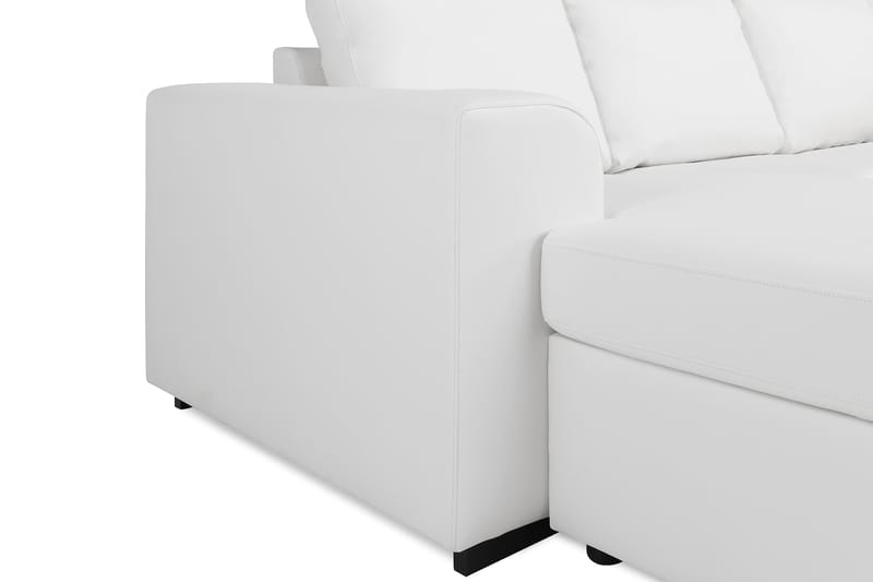 Link 5-personers Højrevendt U-formet XX-Large Sofa med Divan og Chaiselong i Stof - Hvid - Møbler - Sofaer - Lædersofaer