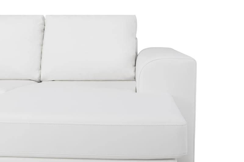 Link 5-personers Venstrevendt U-formet XX-Large Sofa med Divan og Chaiselong i Stof - Hvid - Møbler - Sofaer - Lædersofaer