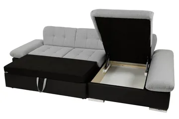 Malwi Sovesofa med diva 278x162x76 cm - Møbler - Sofaer - Lædersofaer