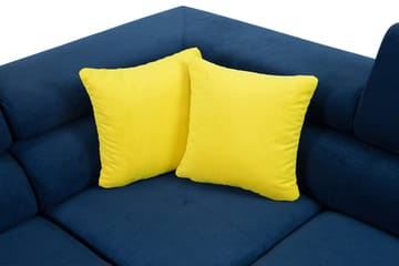 Reginia Hjørnesovesofa Højre - Hvid/Grå - Møbler - Sofaer - Lædersofaer