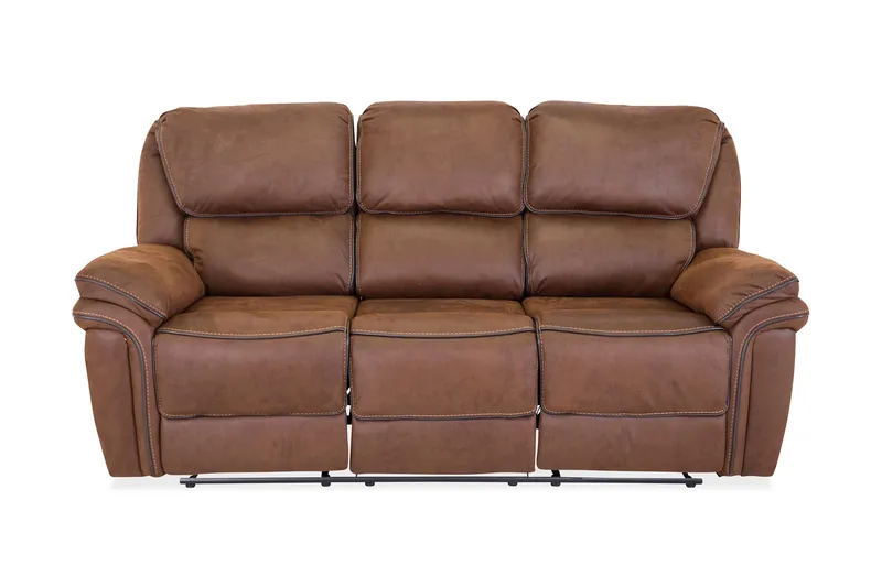 Saranda 3-personers Sofa, Brun