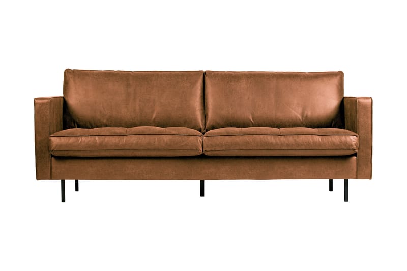 Teton 2,5-pers. Sofa - Brun - Lædersofaer - 2 personers sofa