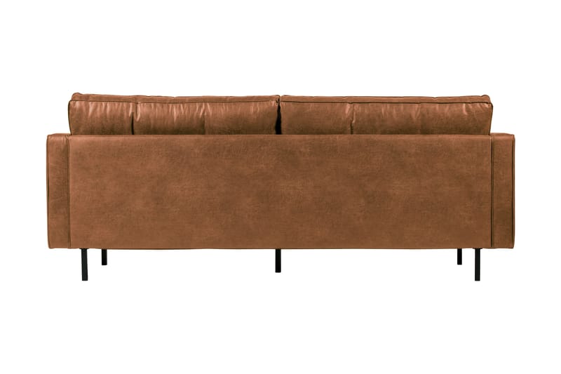 Teton 2,5-pers. Sofa - Brun - Lædersofaer - 2 personers sofa