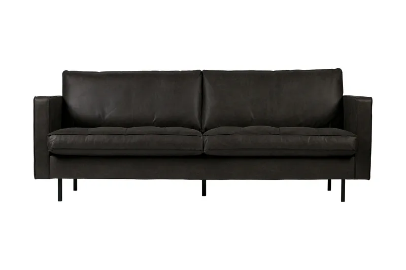 Teton 2,5-pers. Sofa, Sort