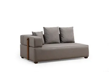 Lasalle Chaiselongsofa 3-personers - Grå - Møbler - Sofaer - 3 personers sofa
