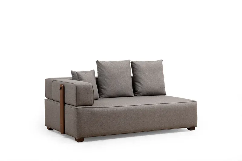 Lasalle Chaiselongsofa 3-personers - Grå - Møbler - Sofaer - 3 personers sofa